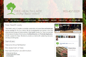 Tree Health Lady Website Development